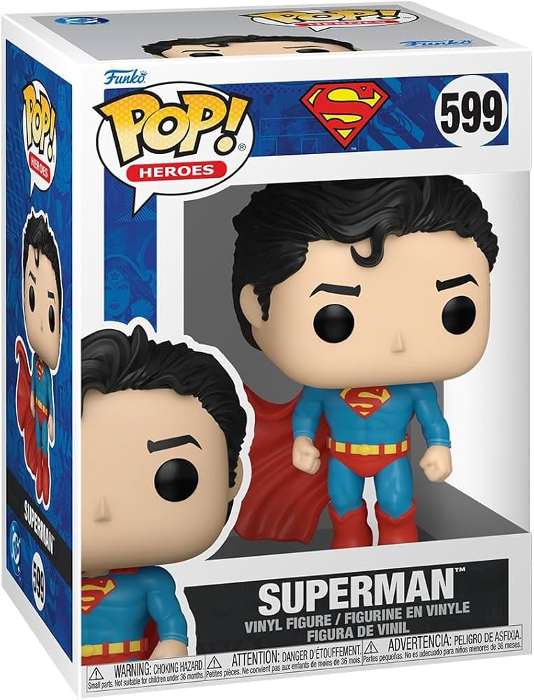 Dc Comics: Funko Pop! Heroes - Superman (Vinyl Figure 599)