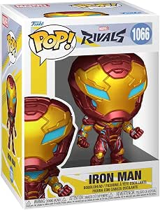 Marvel: Funko Pop! Games - Rivals - Iron Man (Vinyl Figure 1066)