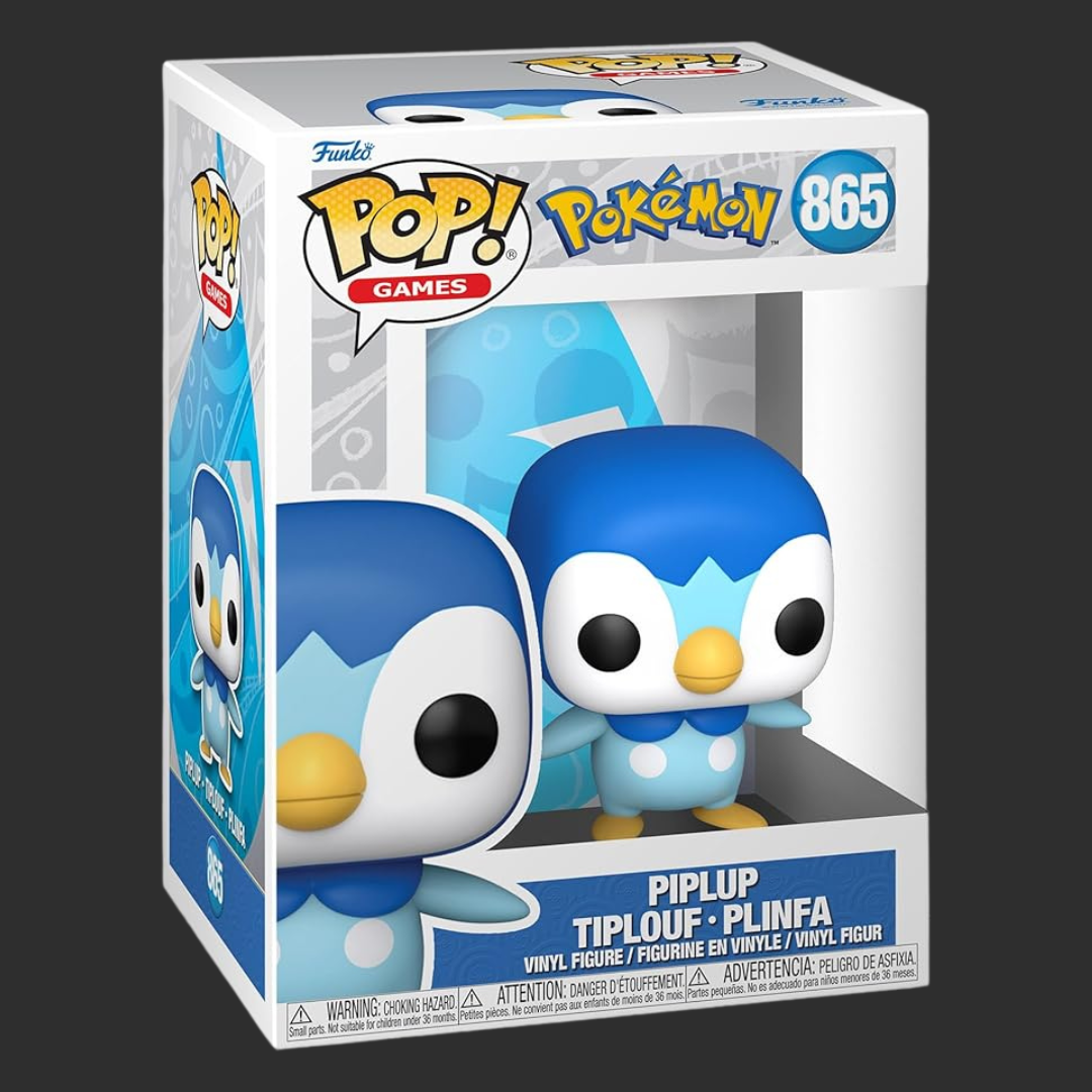 Pokemon: Funko Pop! Games - Piplup (Vinyl Figure 865)