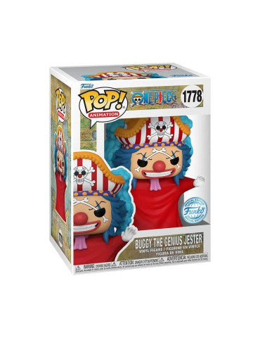 One Piece: Funko Pop! Animation - Buggy The Genius Jester (Vinyl Figure 1778)