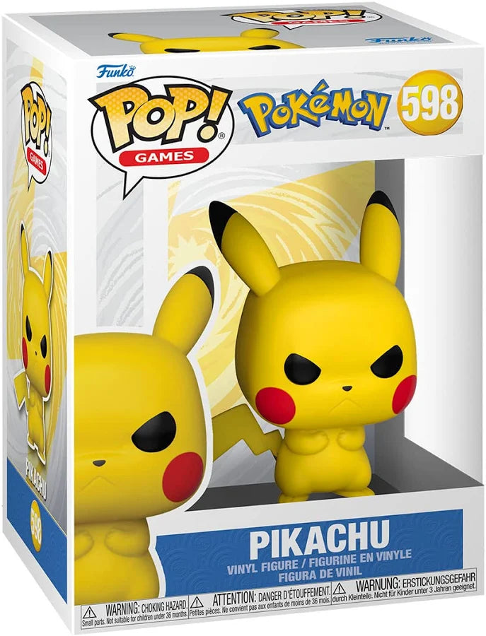 Pokemon: Funko Pop! Games - Pikachu (Vinyl Figure 598)