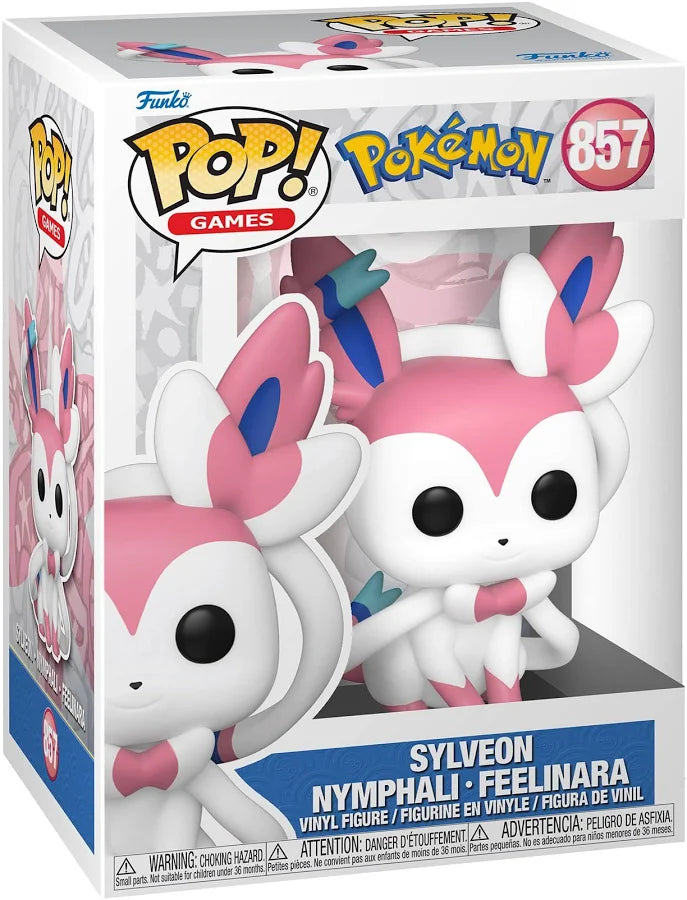 Pokemon: Funko Pop! Games - Sylveon (Vinyl Figure 857)