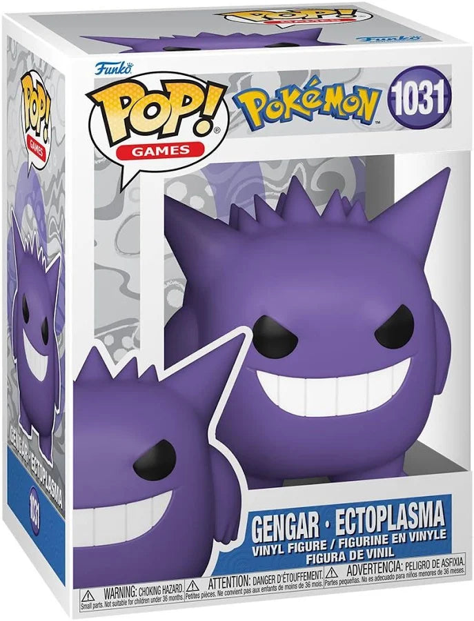 Pokemon: Funko Pop! Games - Gengar (Vinyl Figure 1031)