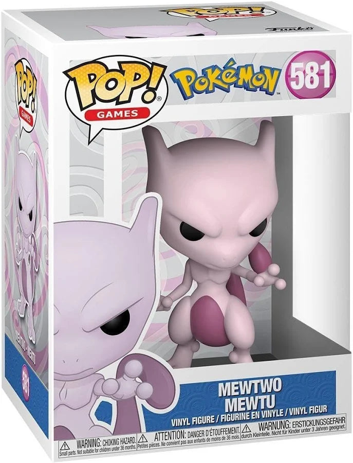 Pokemon: Funko Pop! Games - Mewtwo (Vinyl Figure 581)